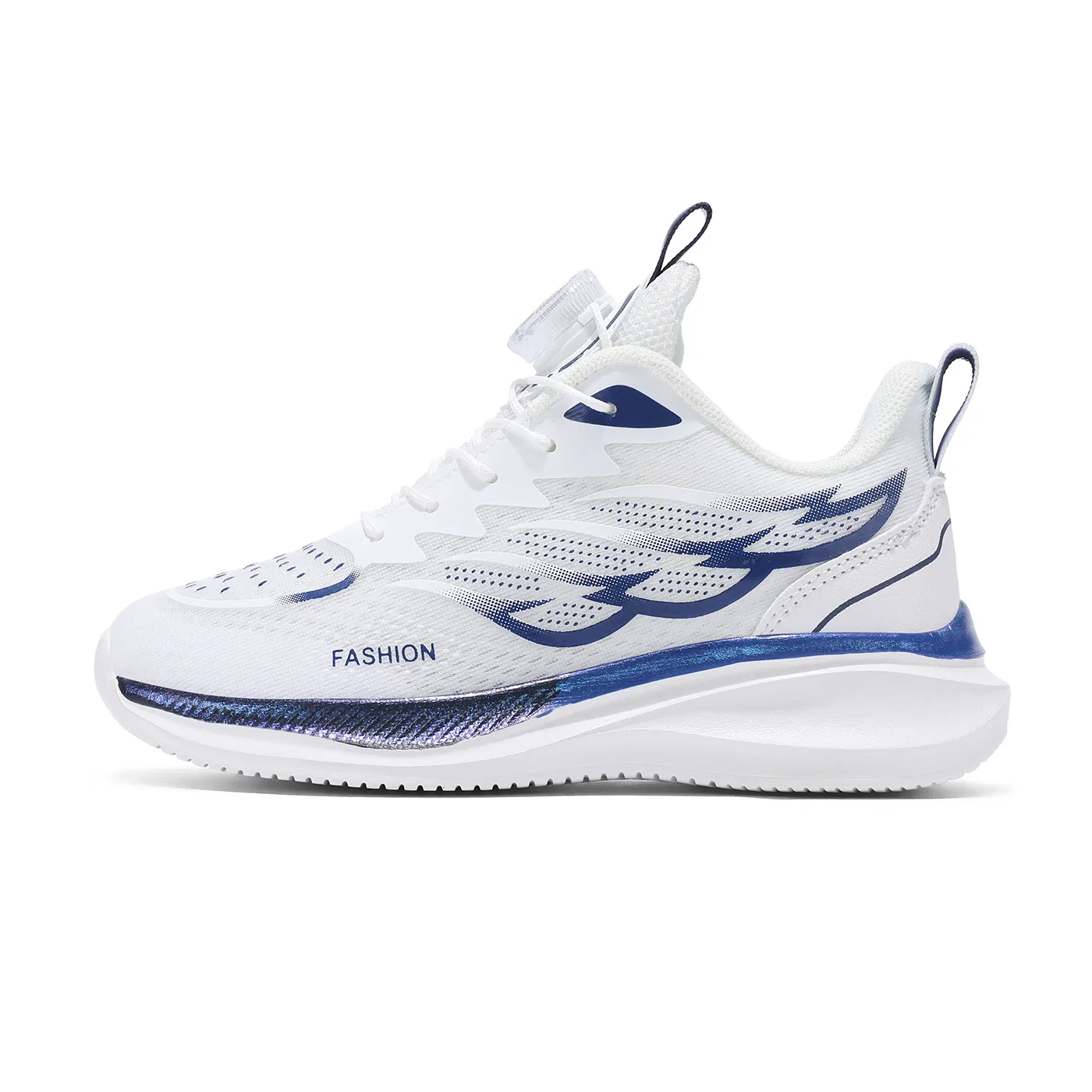 Детские кроссовки для бега с принтом VENICEW, White Blue