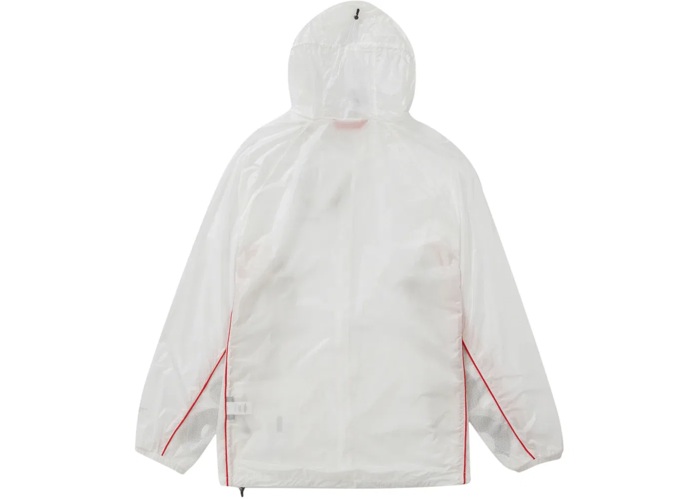 Мужская куртка-ветровка с капюшоном из рипстопа Windshell Supreme, White — фото 2