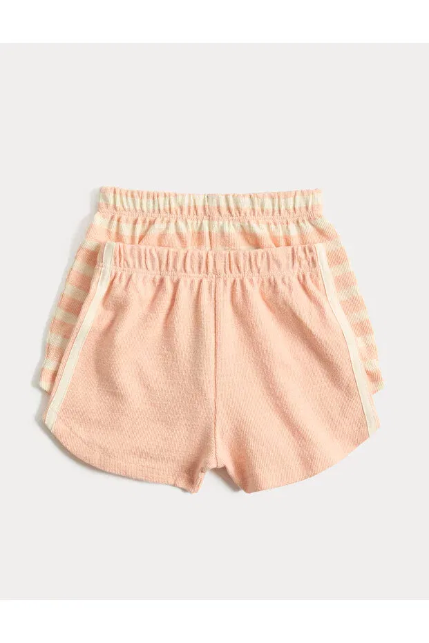 Детский комплект шорт для девочек хлопковый Marks & Spencer, Orange