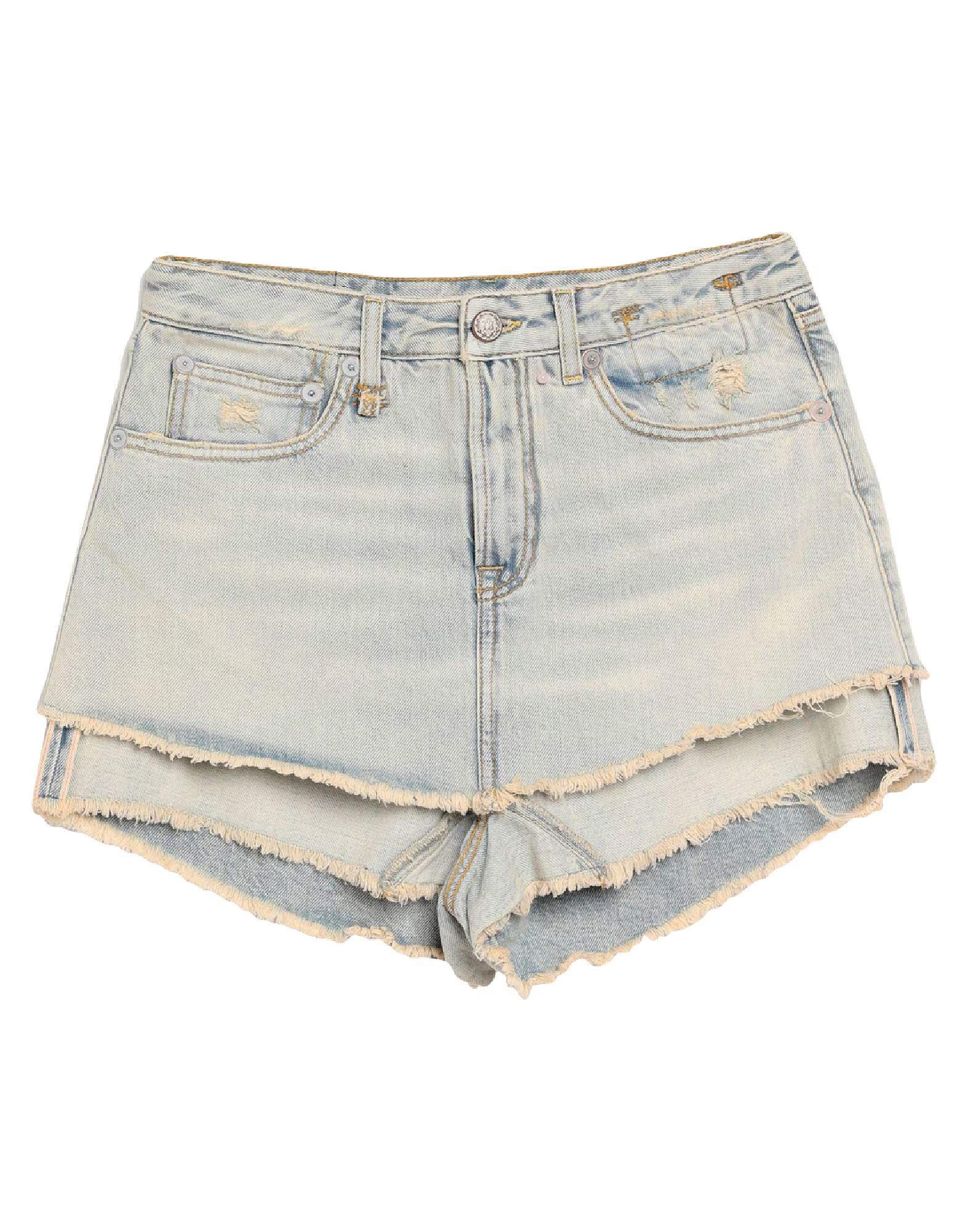 

Джинсовые шорты R13, синий