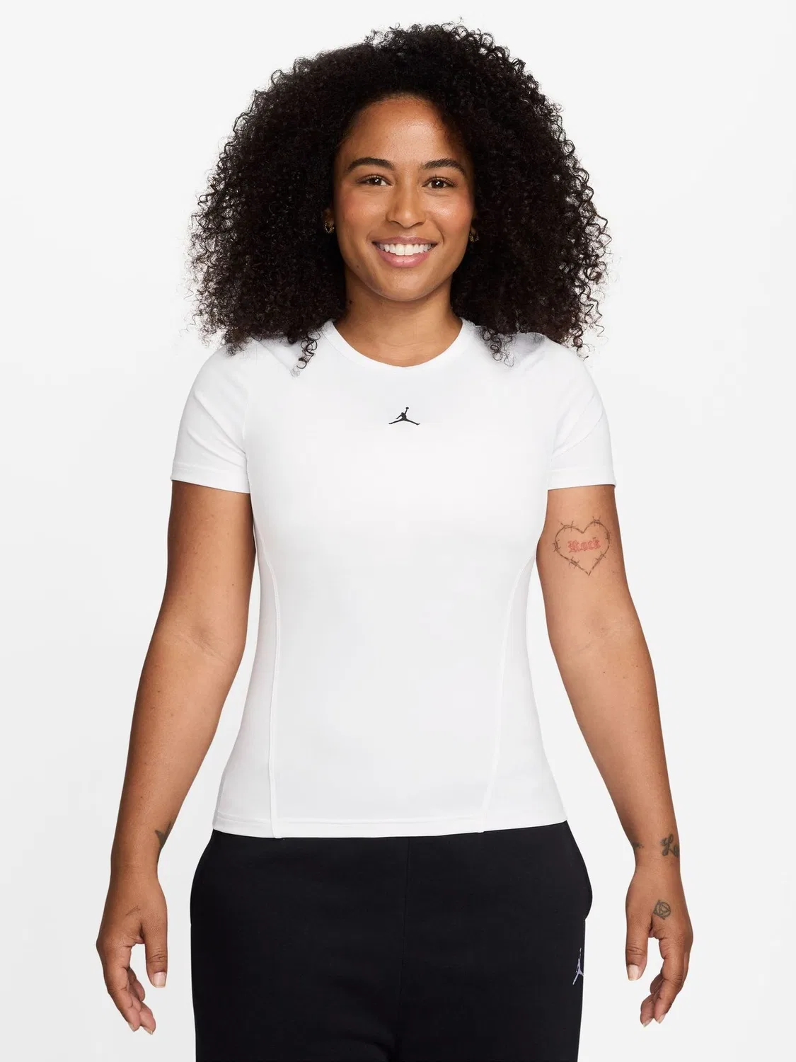 Топ с коротким рукавом Jordan Sport Essentials Dri-Fit, белый