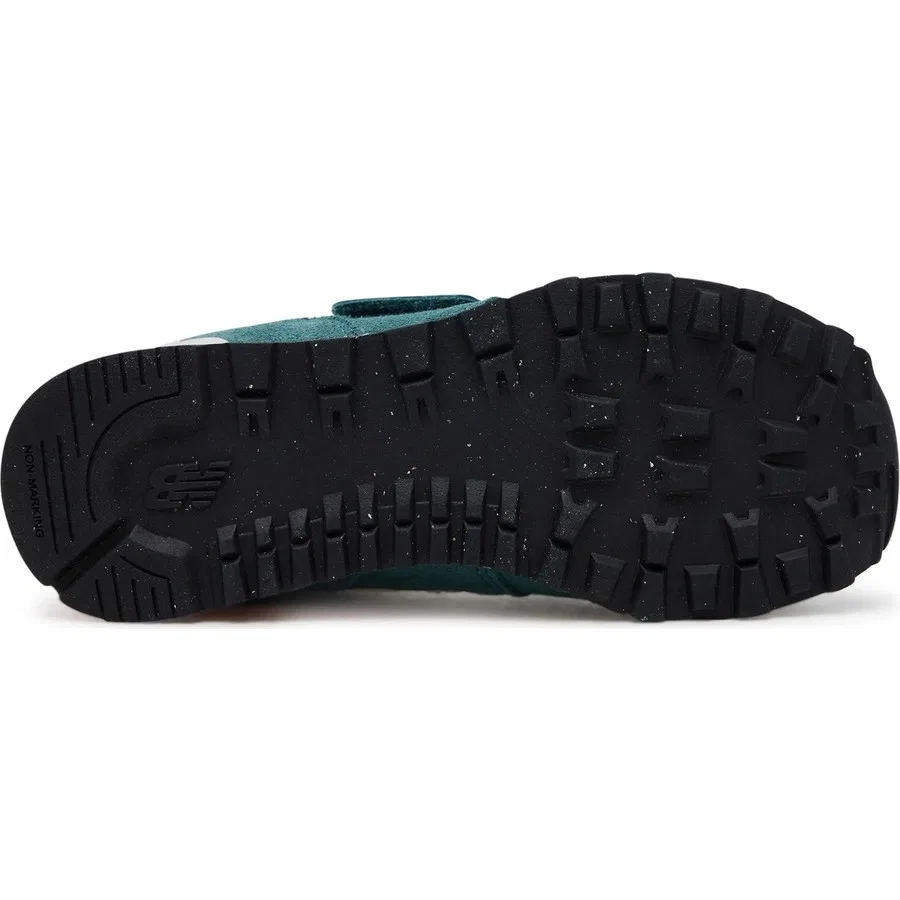 Детские кроссовки с закрытым носком New Balance PV574VPG, Зеленый — фото 4