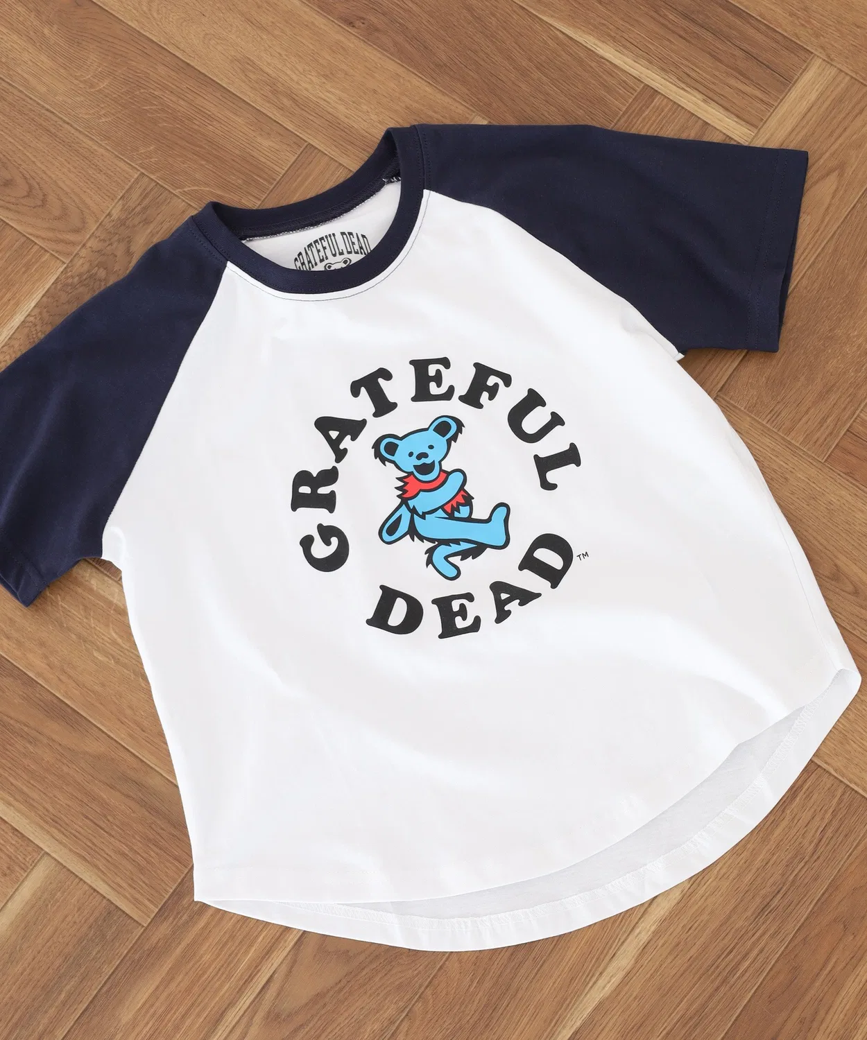 Детская футболка с принтом Grateful Dead Oversized T-Shirt, Белый