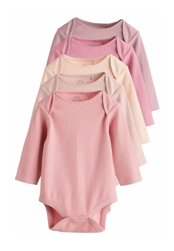 Боди с длинным рукавом Regular fit-long sleeve 5 pack - body Next, Pink, розовый