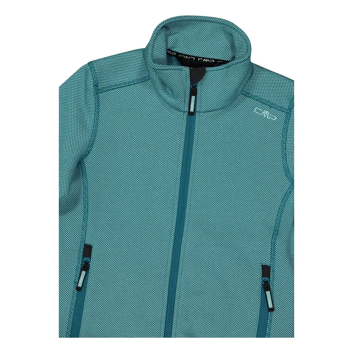 Детская флисовая куртка для девочек Knit-Tech Cmp, Turkis Pastellblau — фото 4