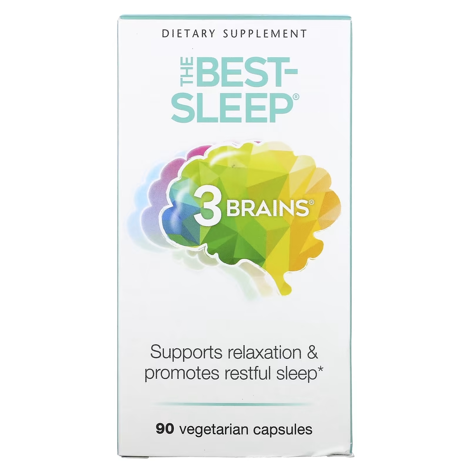 

Добавка Natural Factors 3 Brains The Best-Sleep, 90 вегетарианских капсул
