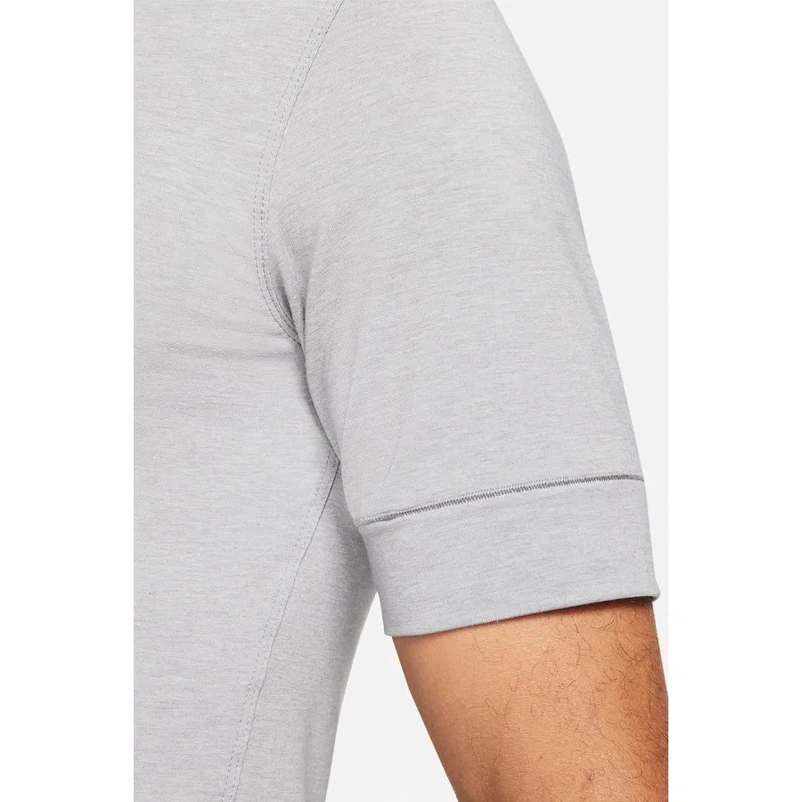 Мужская футболка для йоги Dri-Fit Nike, Серый — фото 4