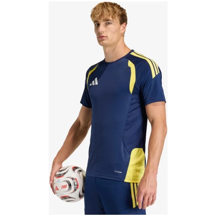 Футболка спортивная с длинным рукавом Tiro 26 Competition Training Jersey adidas, Темно-синий — фото 2