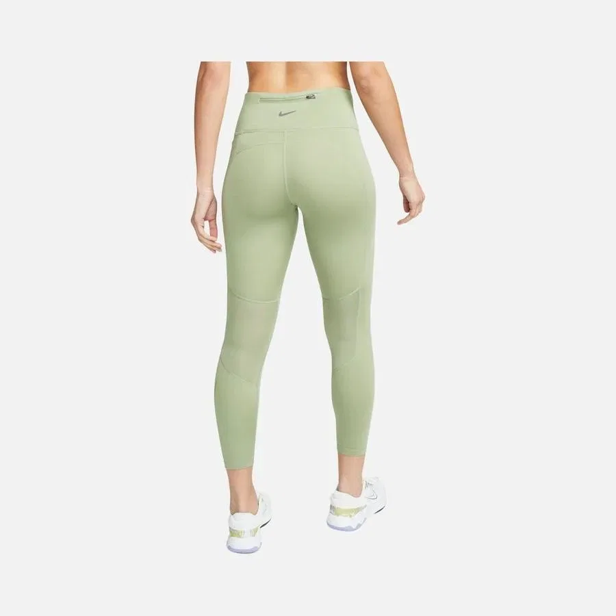 Женские спортивные леггинсы Dri-FIT Fast Mid-Rise 7/8 Running, Nike, Oil Green — фото 2