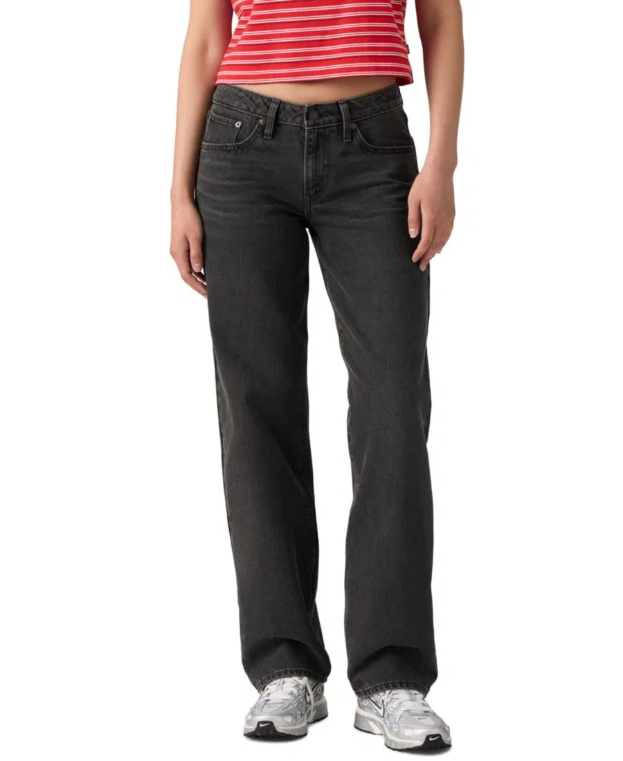 Джинсы женские Superlow Straight Levi's, Mic Dropped