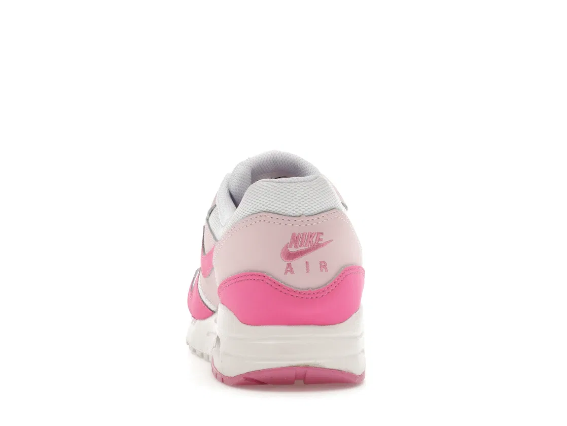 Детские кроссовки Lifestyle Nike Air Max 1, White/Pink Foam/Playful Pink — фото 4