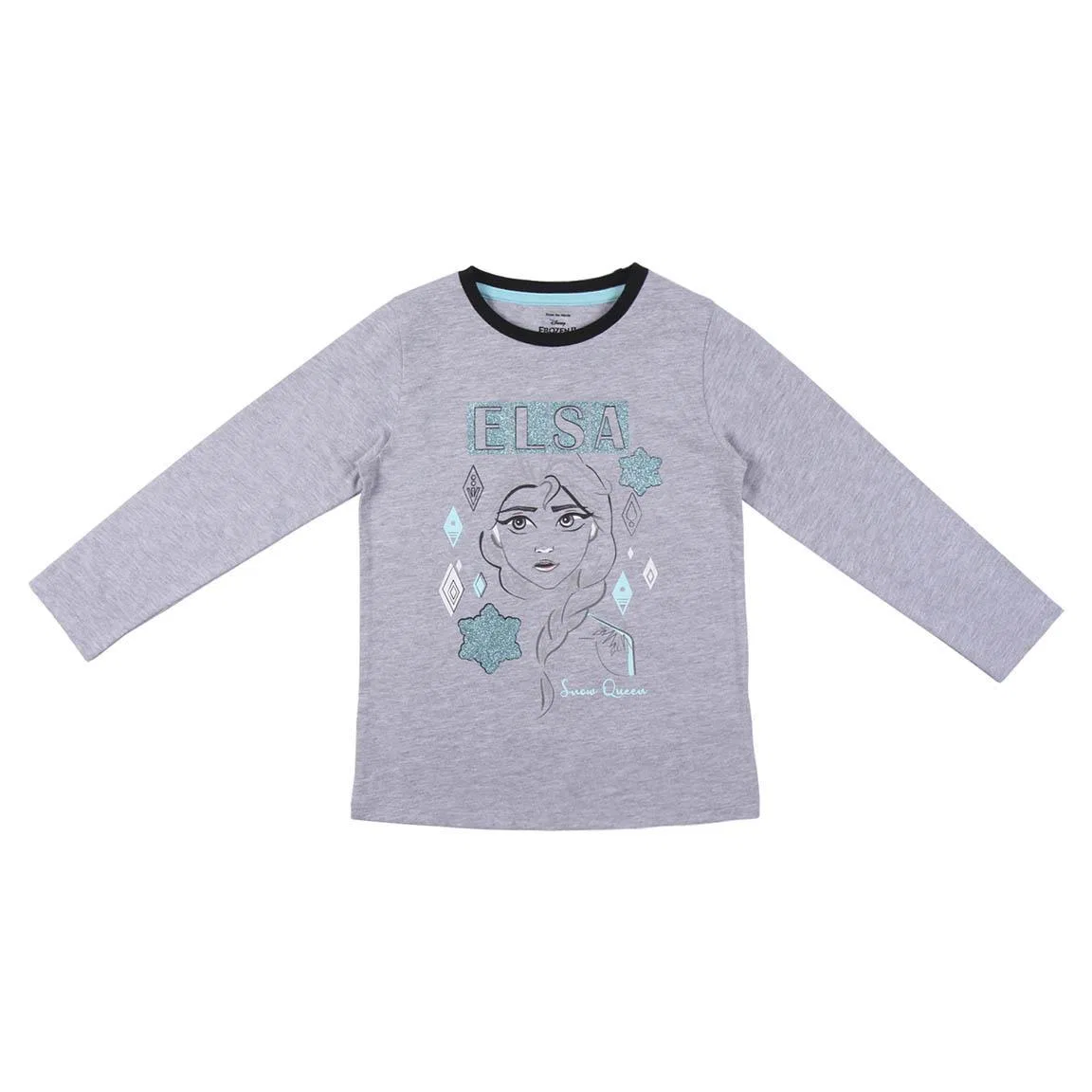 Детский лонгслив с принтом Elsa Frozen II Disney, Bunt