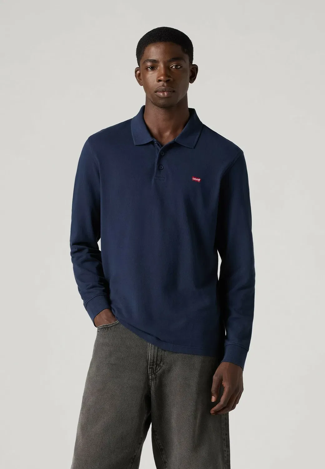 Ls hm polo tawny port pique - рубашка поло Levi'S, Navy Blazer Blues