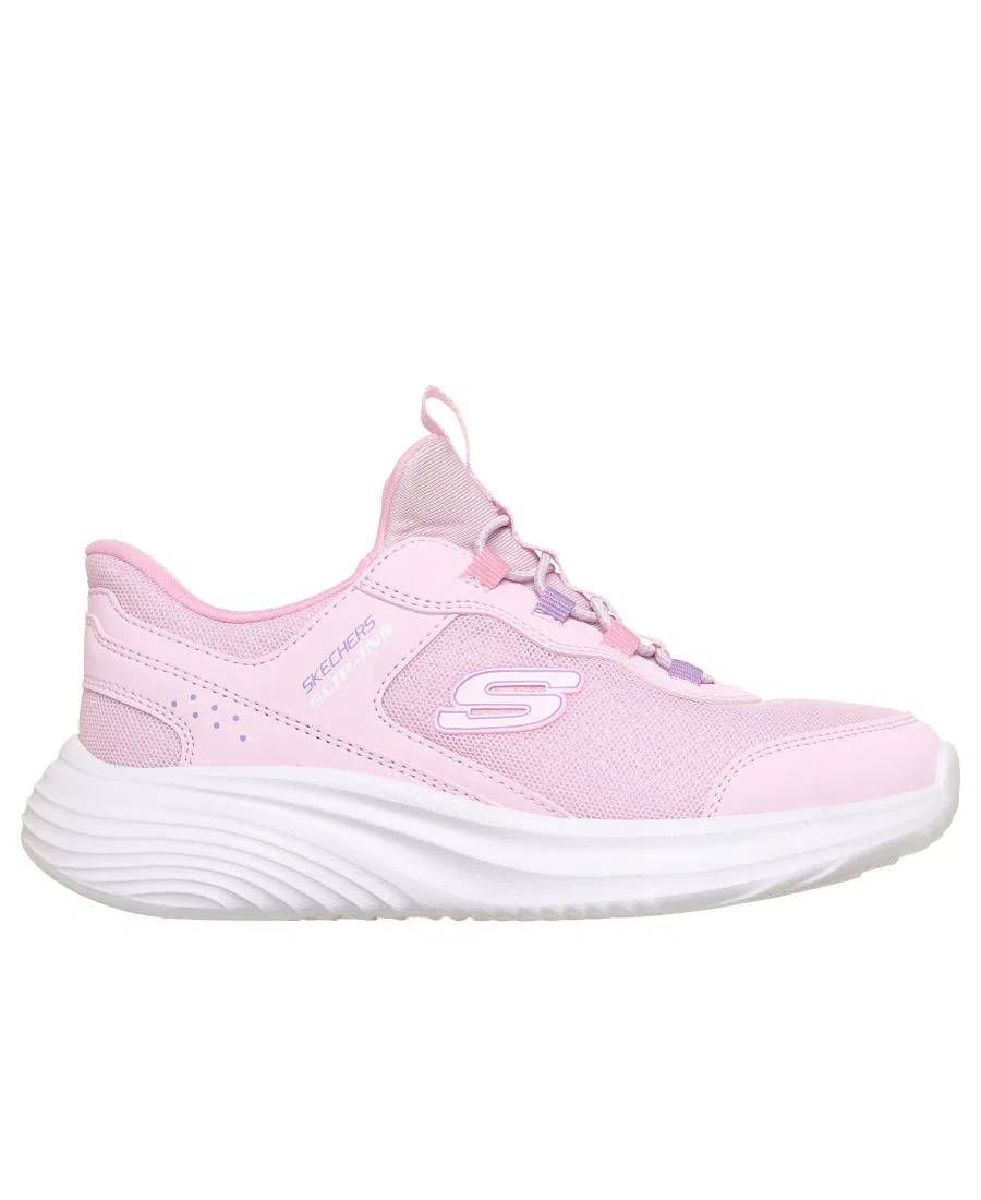 Кроссовки с технологией Slip-Ins Bounder Pro Skechers, Light Pink — фото 2