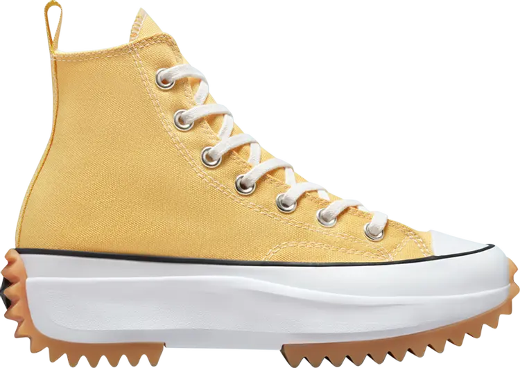 

Кроссовки Converse Run Star Hike High Citron Zest Gum, желтый