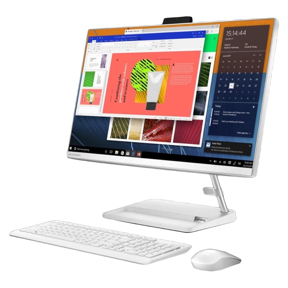 

Моноблок Lenovo IdeaCentre, 23.8″ Сенсорный, 8Гб/1.128Тб, i5-1135G7, MX450, белый, английская/арабская клавиатура