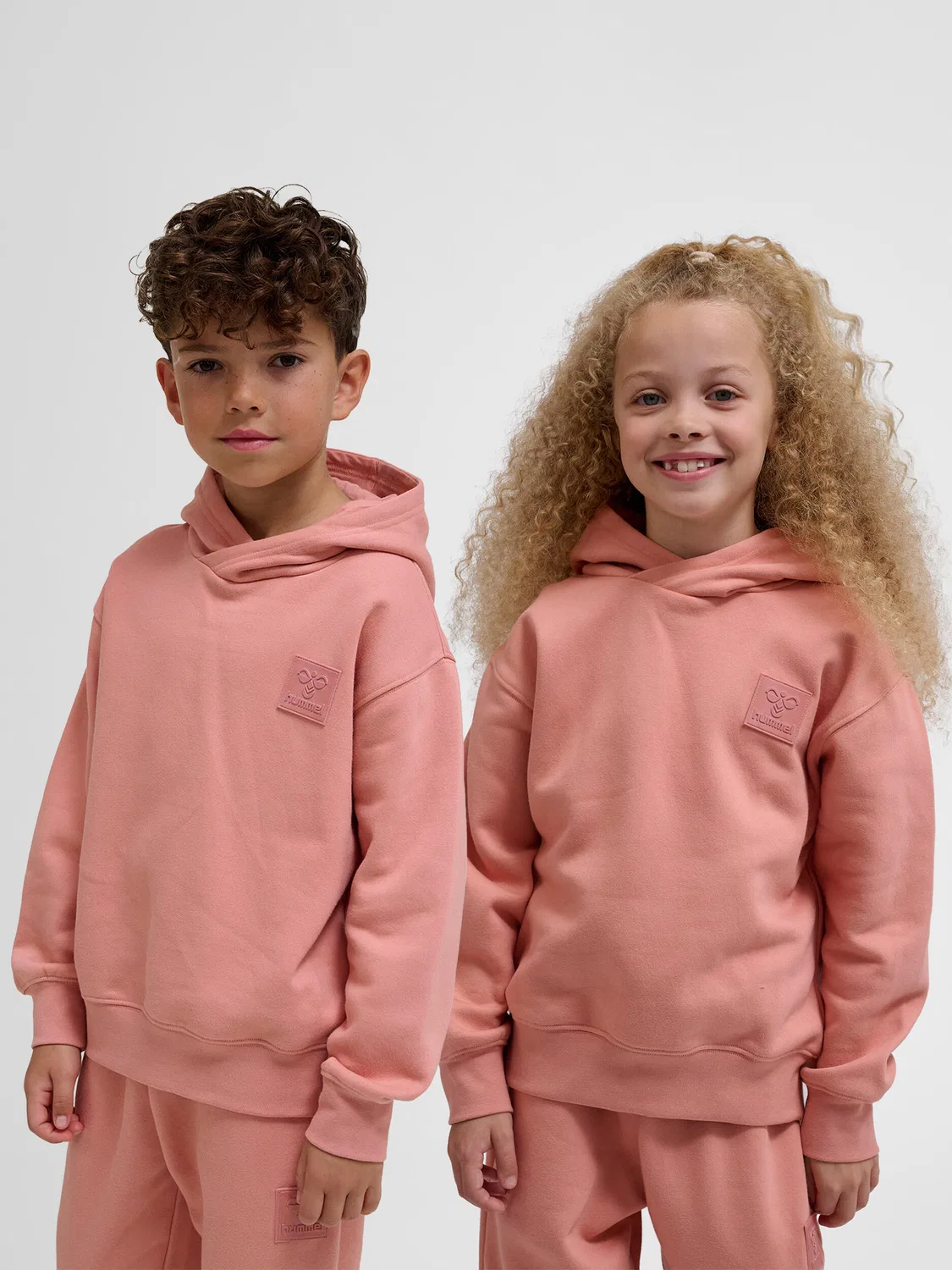Детское худи с капюшоном Hmlclean Hummel, Blasses Bonbonrosa