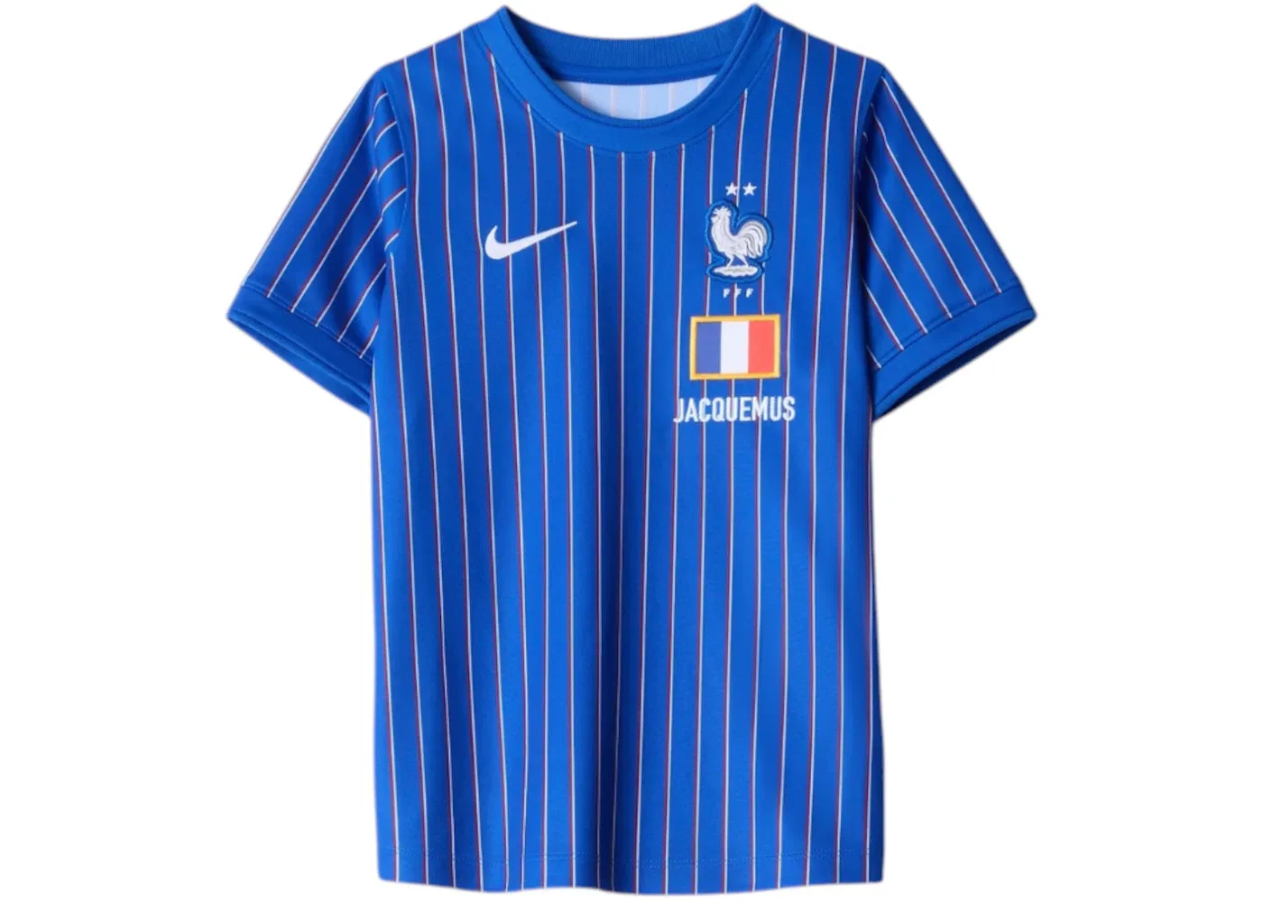 Детская футбольная джерси для мальчиков с принтом Jersey Nike, Blue Stripe