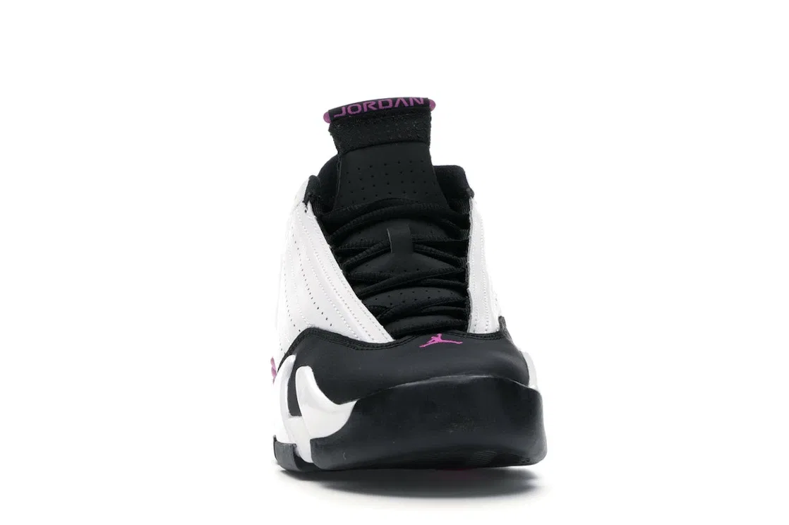 Детские кроссовки Lifestyle Jordan 14 Retro Jordan, White/Fuchsia Flash-Black — фото 2