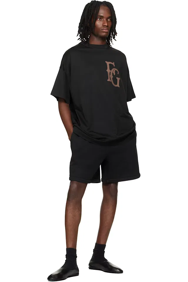 Черные спортивные шорты для дыха Fear Of God — фото 4