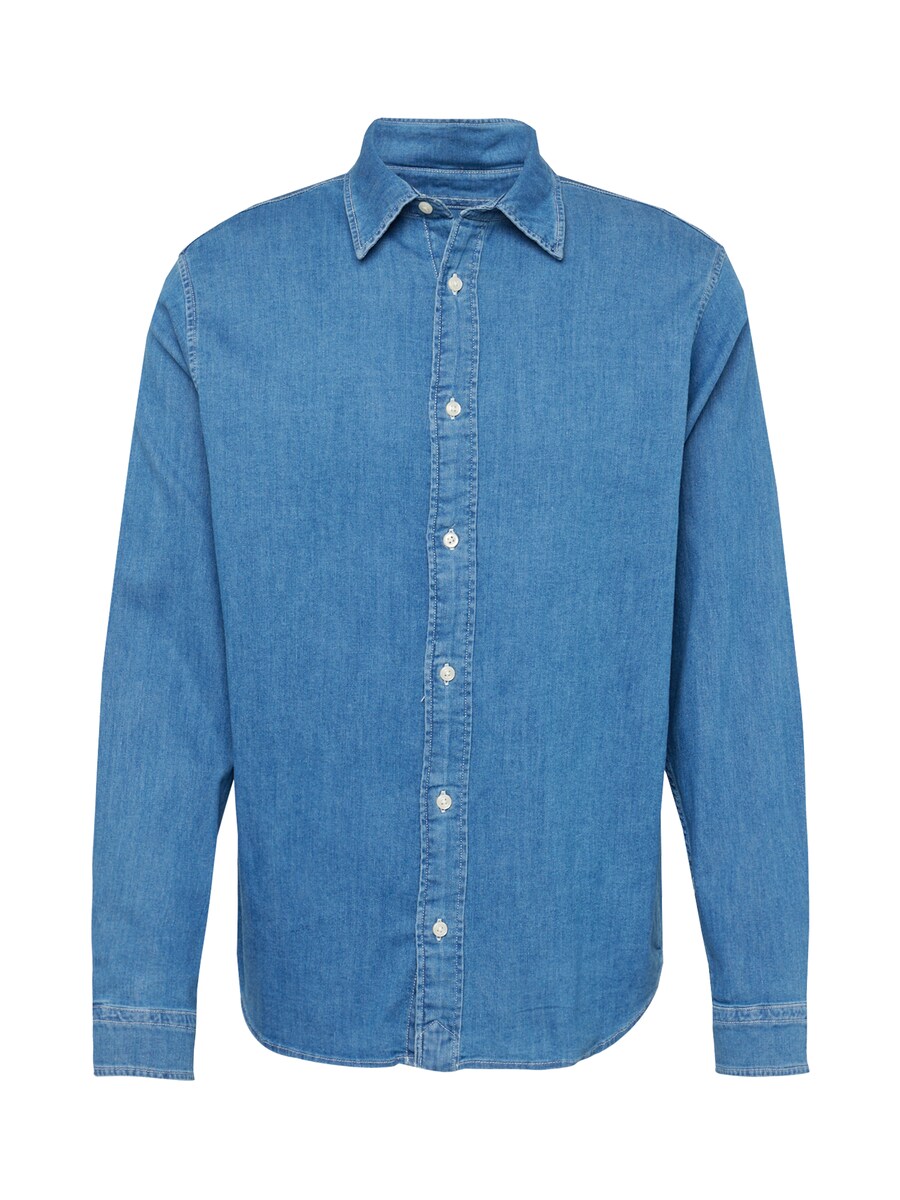 

Рубашка обычного кроя на пуговицах JACK & JONES JPRCCREGENT, синий деним