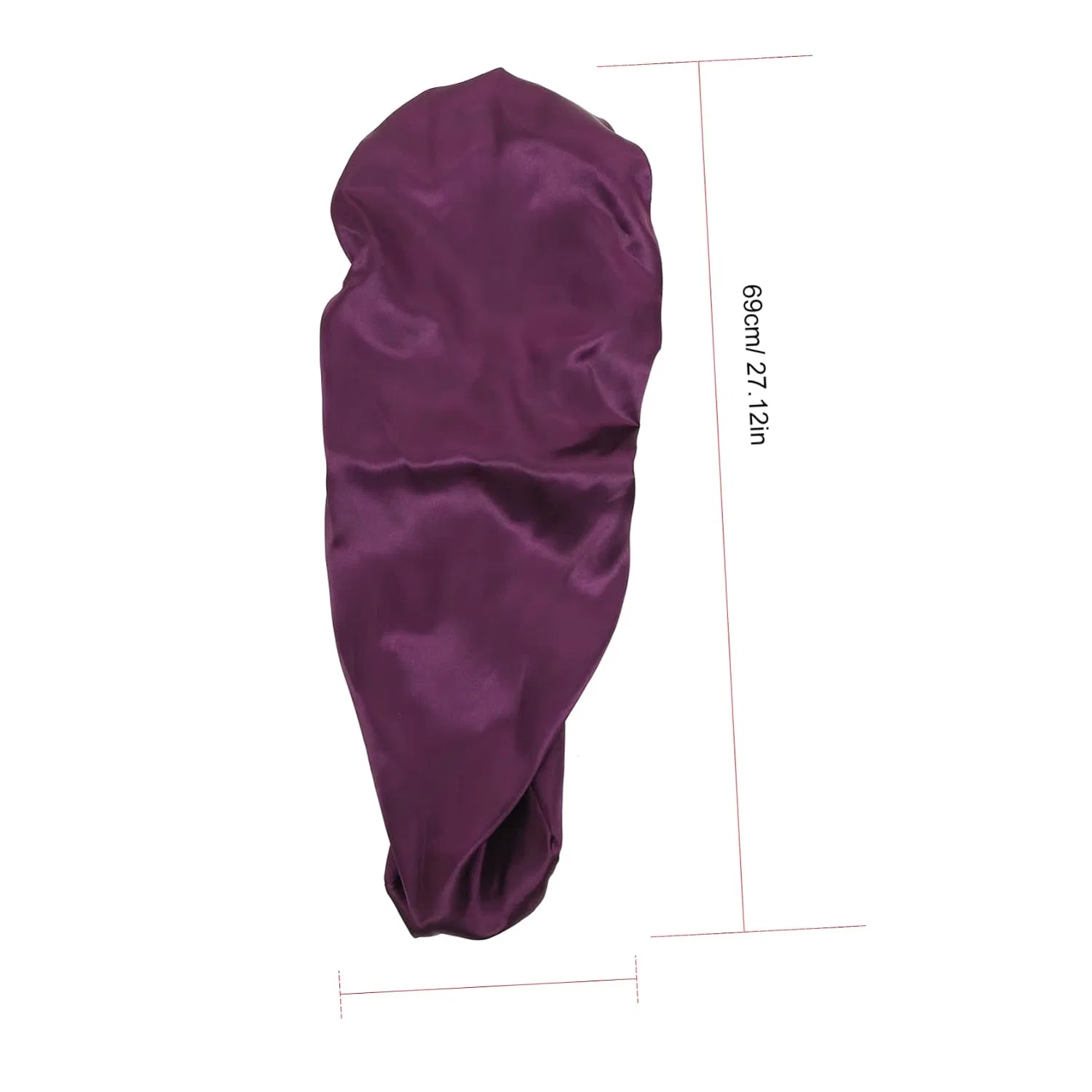 Шапочка для сна Satin, TOPPERFUN, 69x29x0.1 см, Purple — фото 2