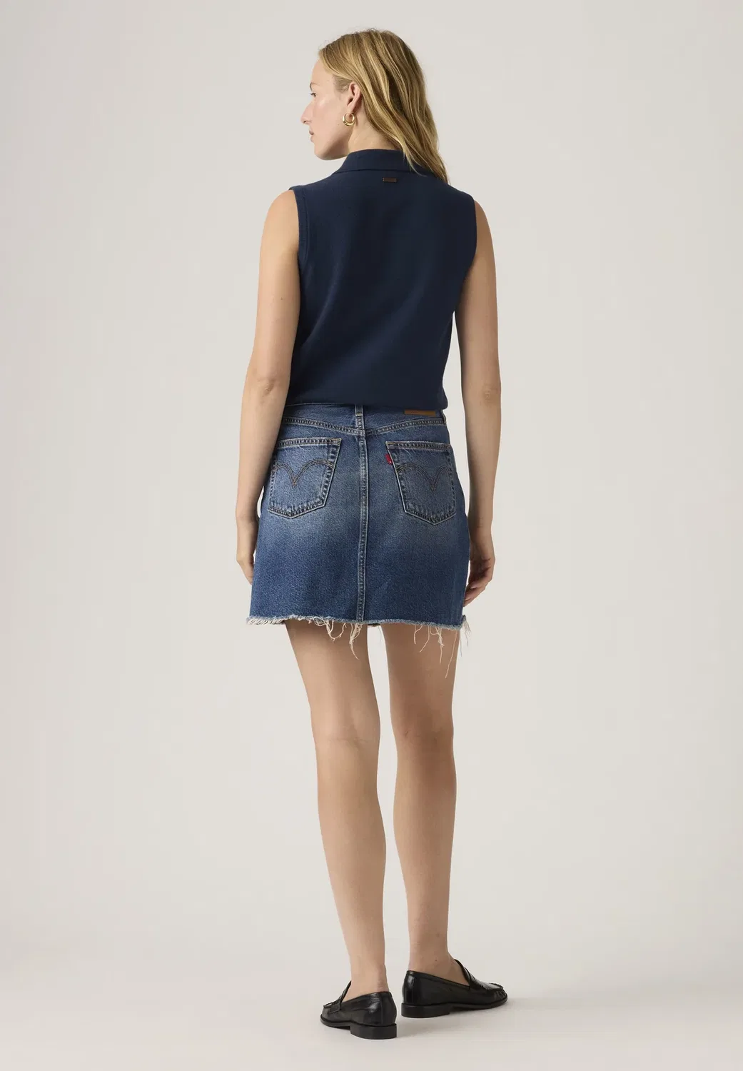 Деконструированная юбка h1'26 - юбка А-силуэта Levi'S, Free Lunch Skirt — фото 3