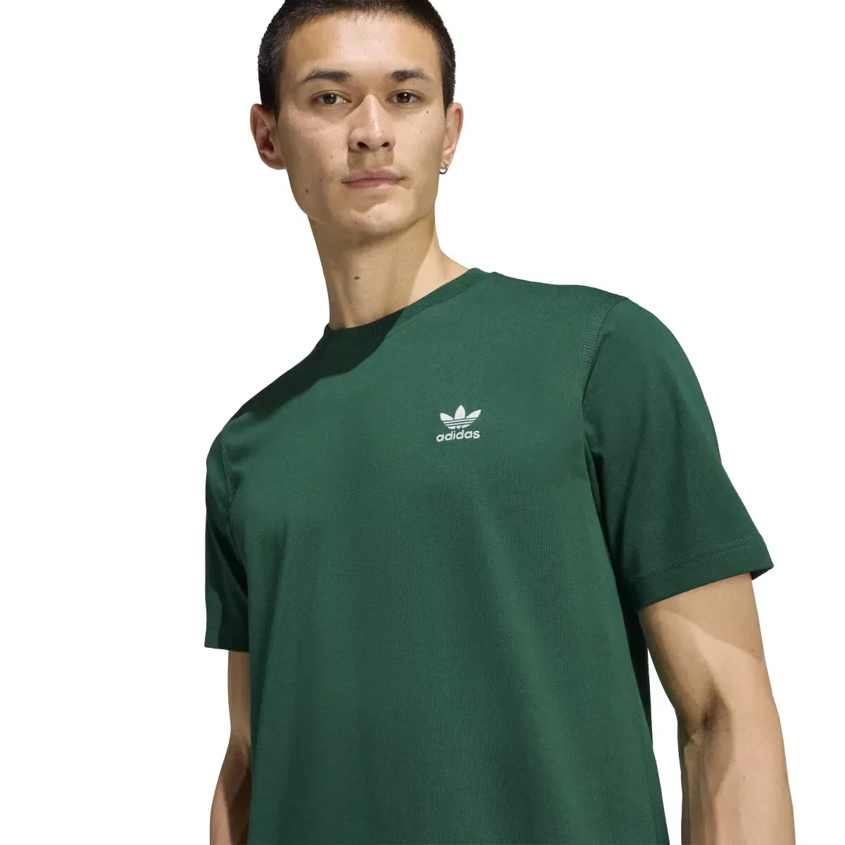 Мужская футболка Trefoil Essentials adidas, Verde — фото 4