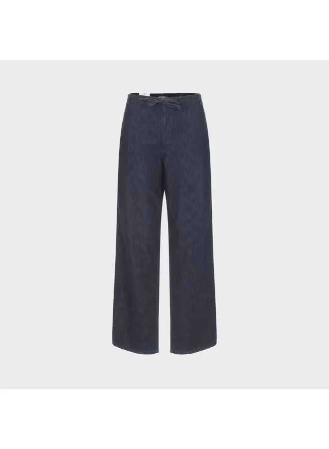 Джинсы классические с эффектом потертости Zara, темно-синий — фото 2