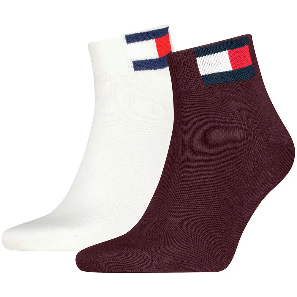 Женские носки-квартер с reinforced пяткой и мыском Tommy hilfiger, Multicolor