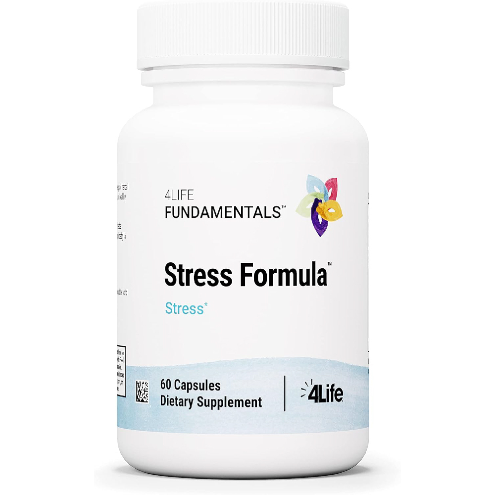 

Добавка с мелиссой, ромашкой и корнем валерианы 4Life Stress Formula, 60 капсул