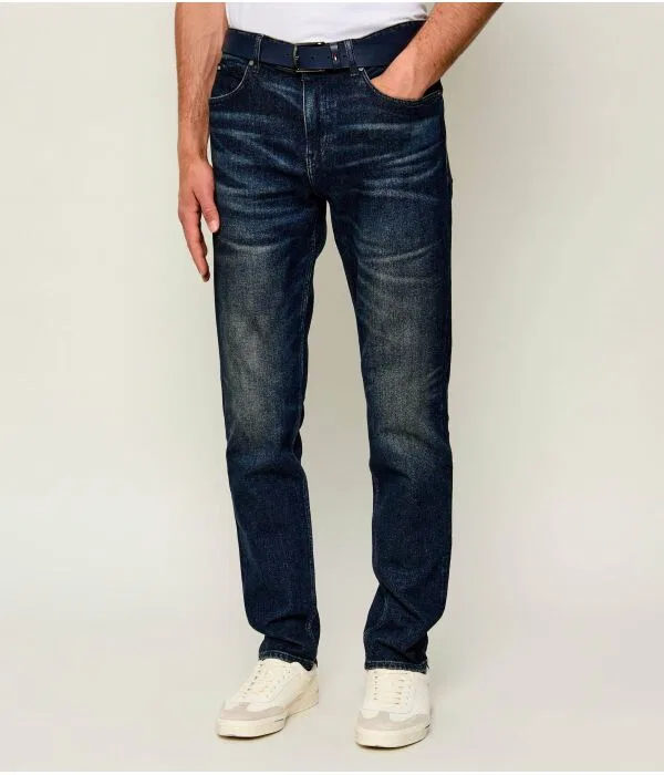 Мужские джинсы Regular Fit C-Re.Maine BOSS, Blu Marino