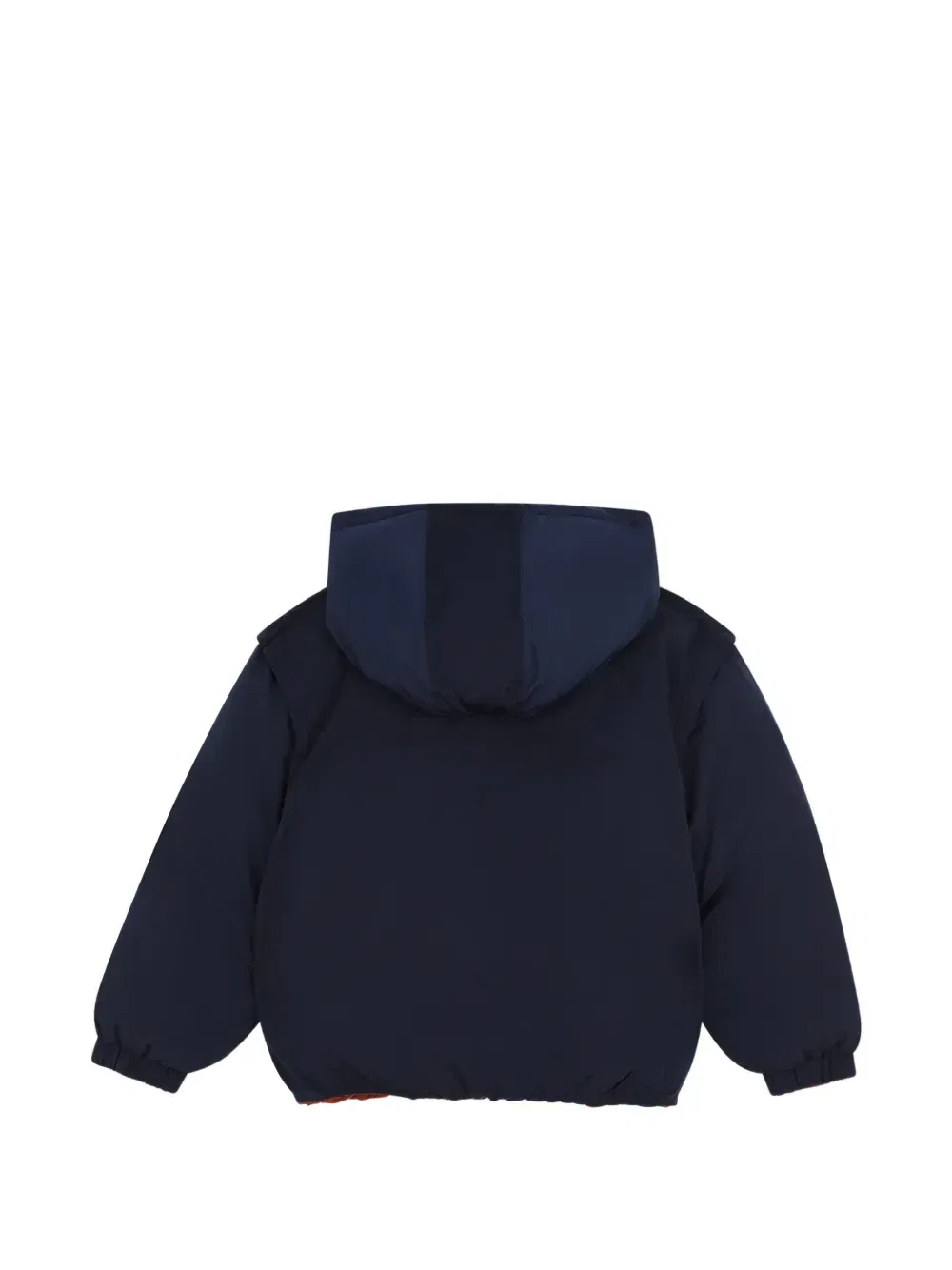 Двусторонняя куртка с капюшоном Boss Kidswear, красный — фото 4
