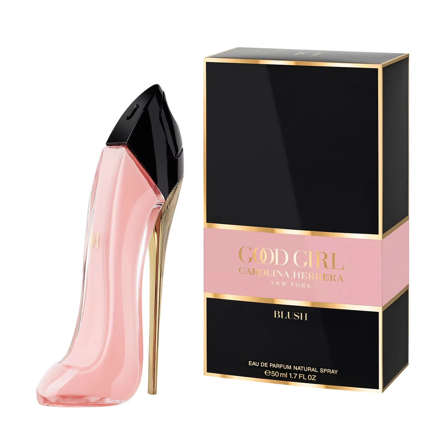 Парфюмерная вода 80 мл с нотами бергамота, иланг-иланга и ванили CAROLINA HERRERA Good Girl Blush — фото 3