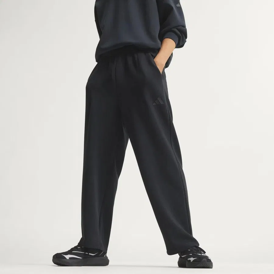 Спортивные штаны с завязками Soft Lux, adidas, Черный