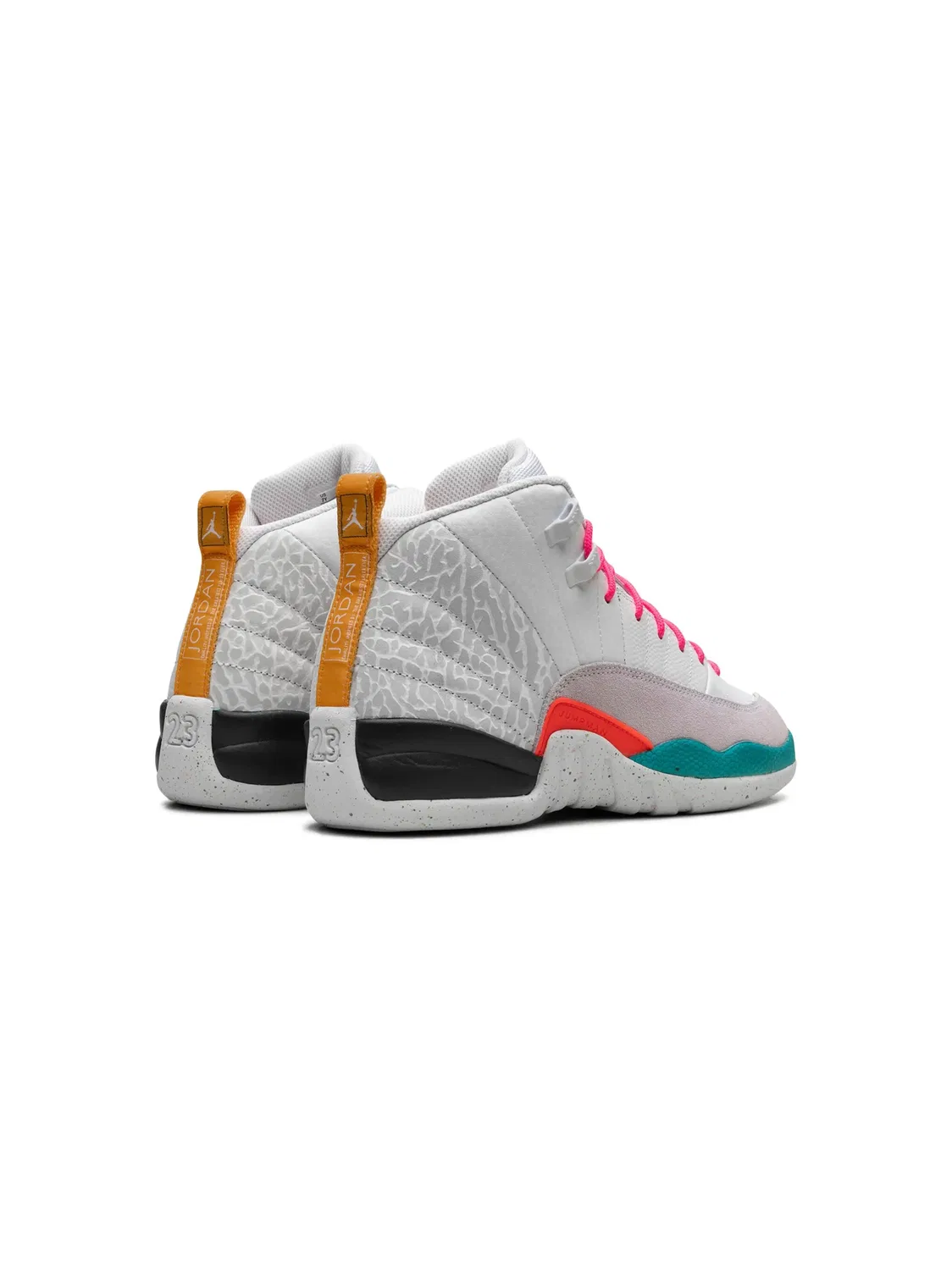 Кроссовки Air Jordan 12, белый — фото 4