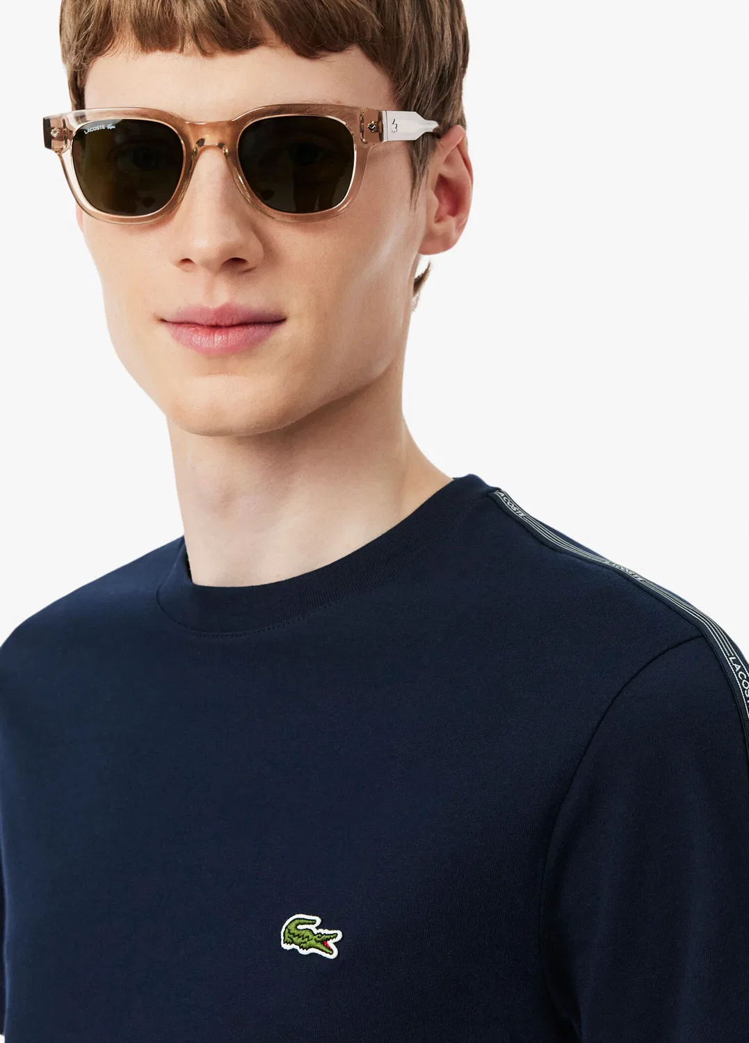 Футболка Lacoste, темно-синий — фото 3