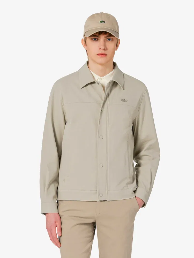Куртка-тракер LACOSTE, Ivory — фото 4