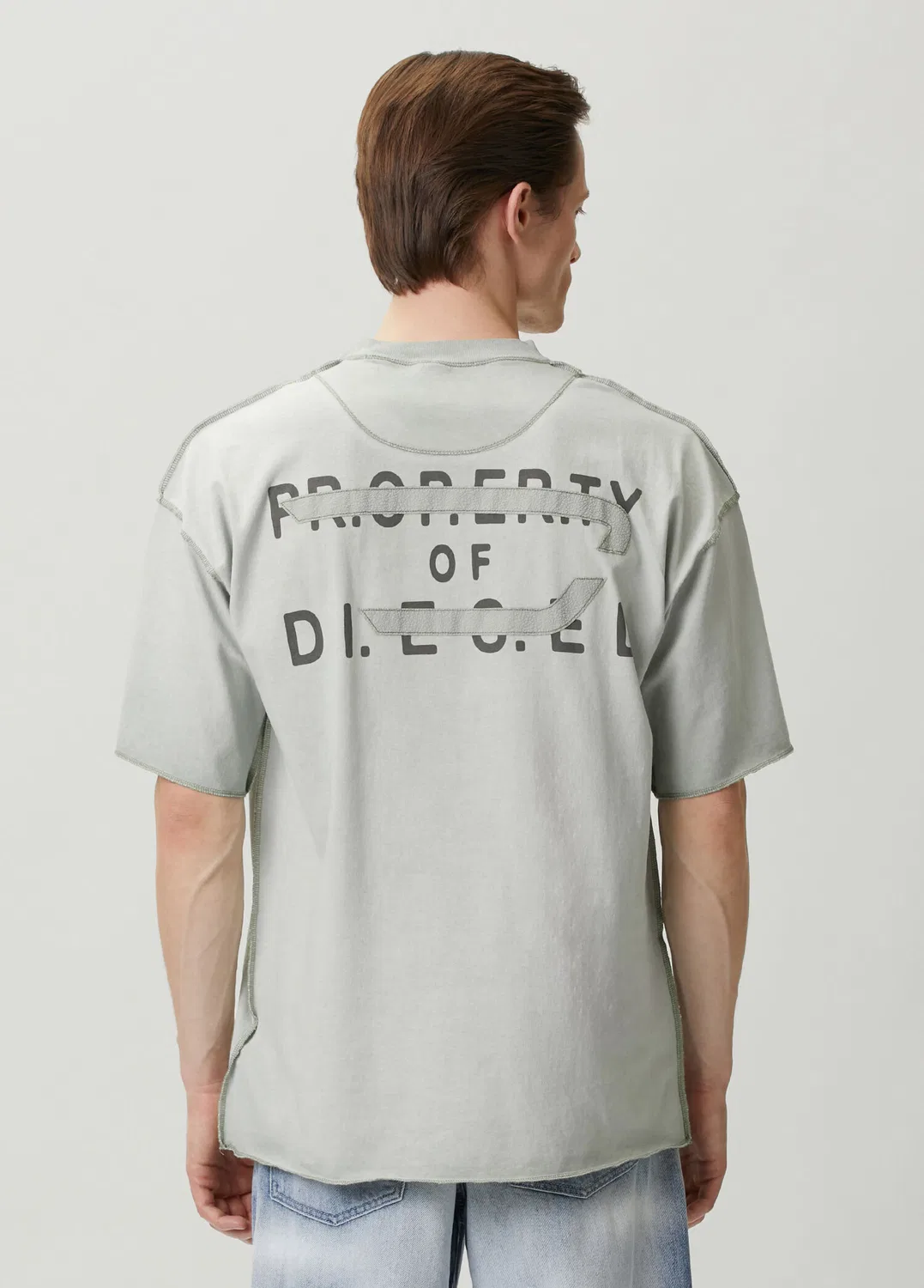 Футболка Look Su Yeşili Diesel, Su Yeşili — фото 4