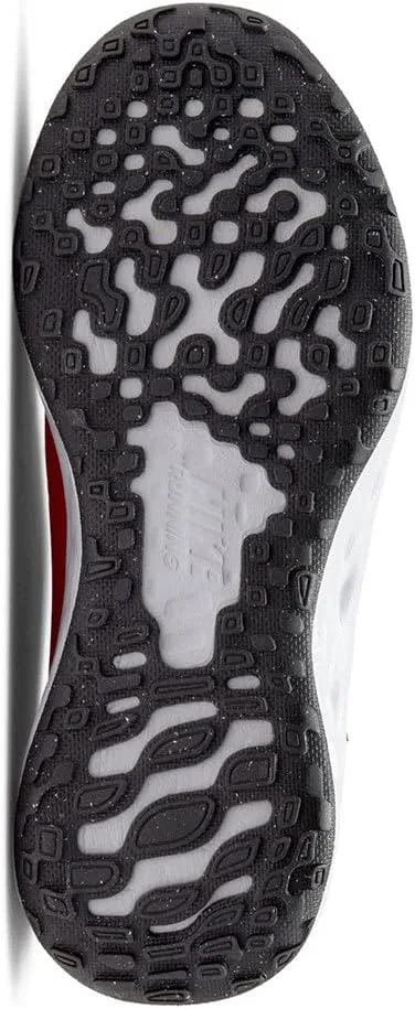 Детские кроссовки для девочек Nike Revolution 6 Nn Nike, University Red Black — фото 4