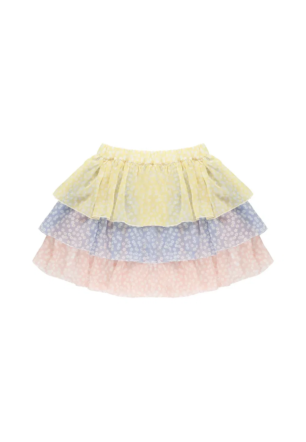Gonna con fiori - юбка-трапеция Stella Mccartney Kids, Multicolore — фото 2