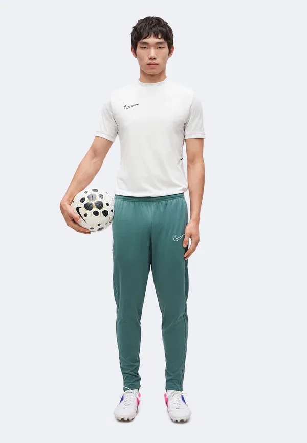 Брюки джоггеры Nike Academy Nike Performance, Smoke Grey, White Hot Punch, белый/черный — фото 2