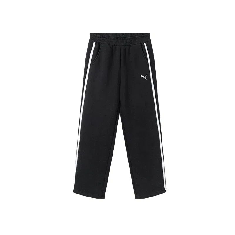 Детские спортивные брюки утепленные PUMA, Black 90001