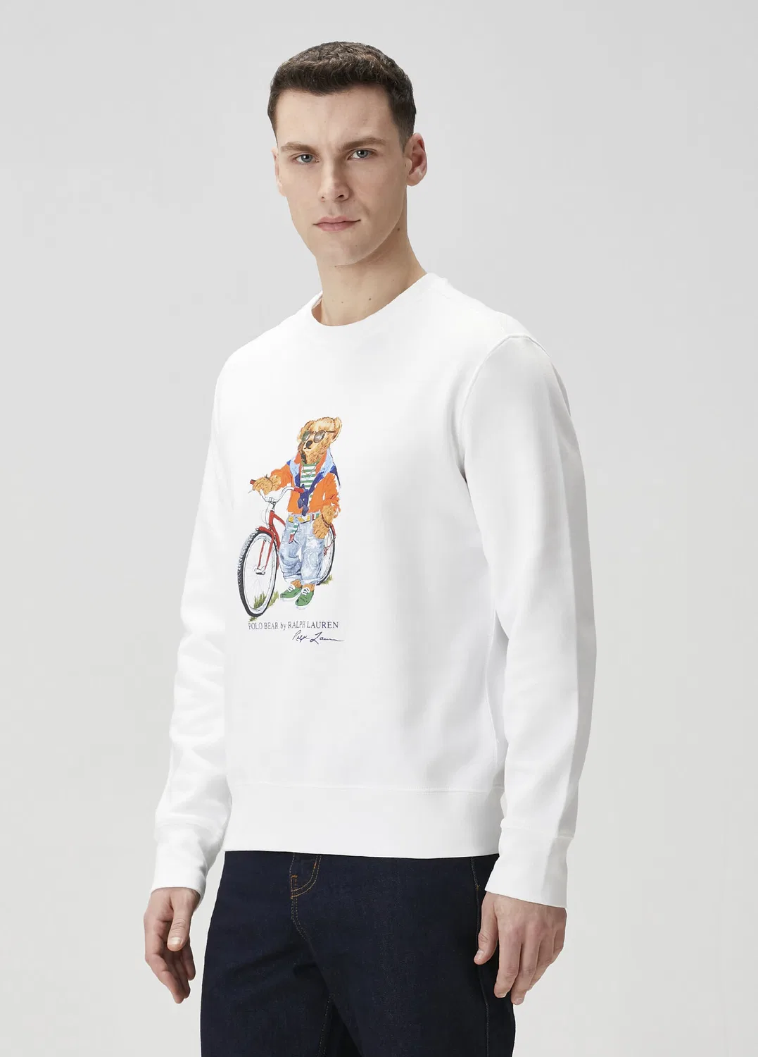 Свитшот Polo Ralph Lauren, white — фото 3