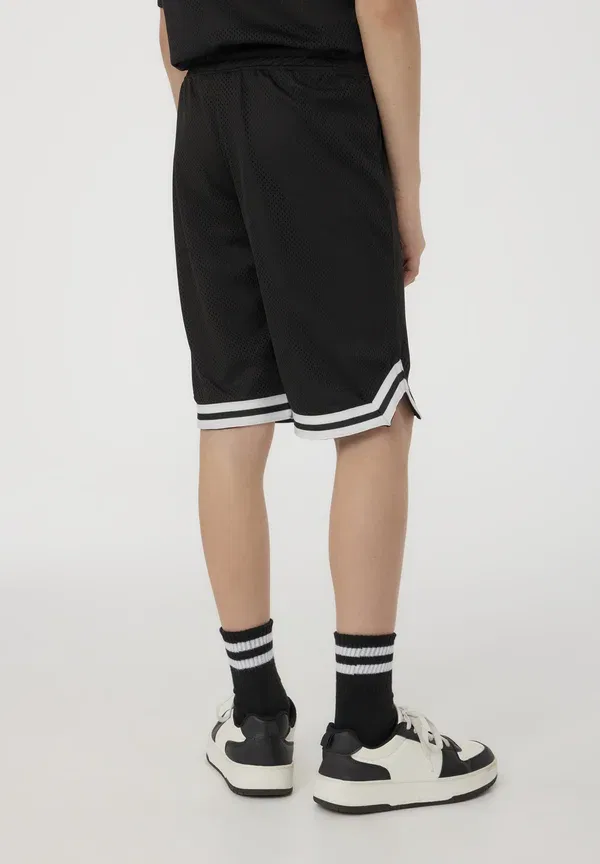 Брюки из сетчатой ткани Tracksuit bottoms Terranova, черный — фото 3
