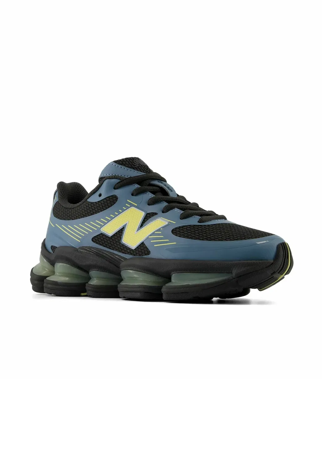 2000 унисекс - кроссовки New Balance, Faded Black Zinc Blue — фото 4