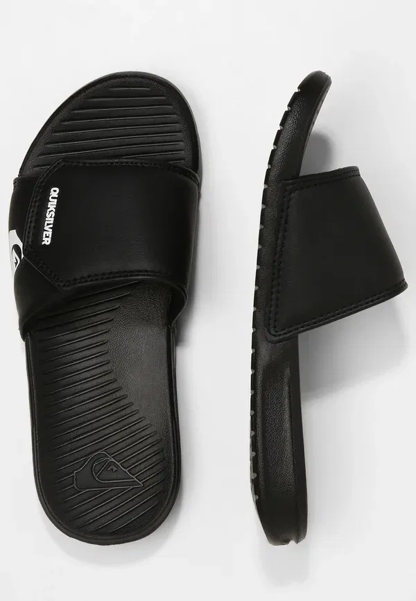 Мюли из синтетики Bright coast adjust Quiksilver, black/white/black, белый/черный — фото 2