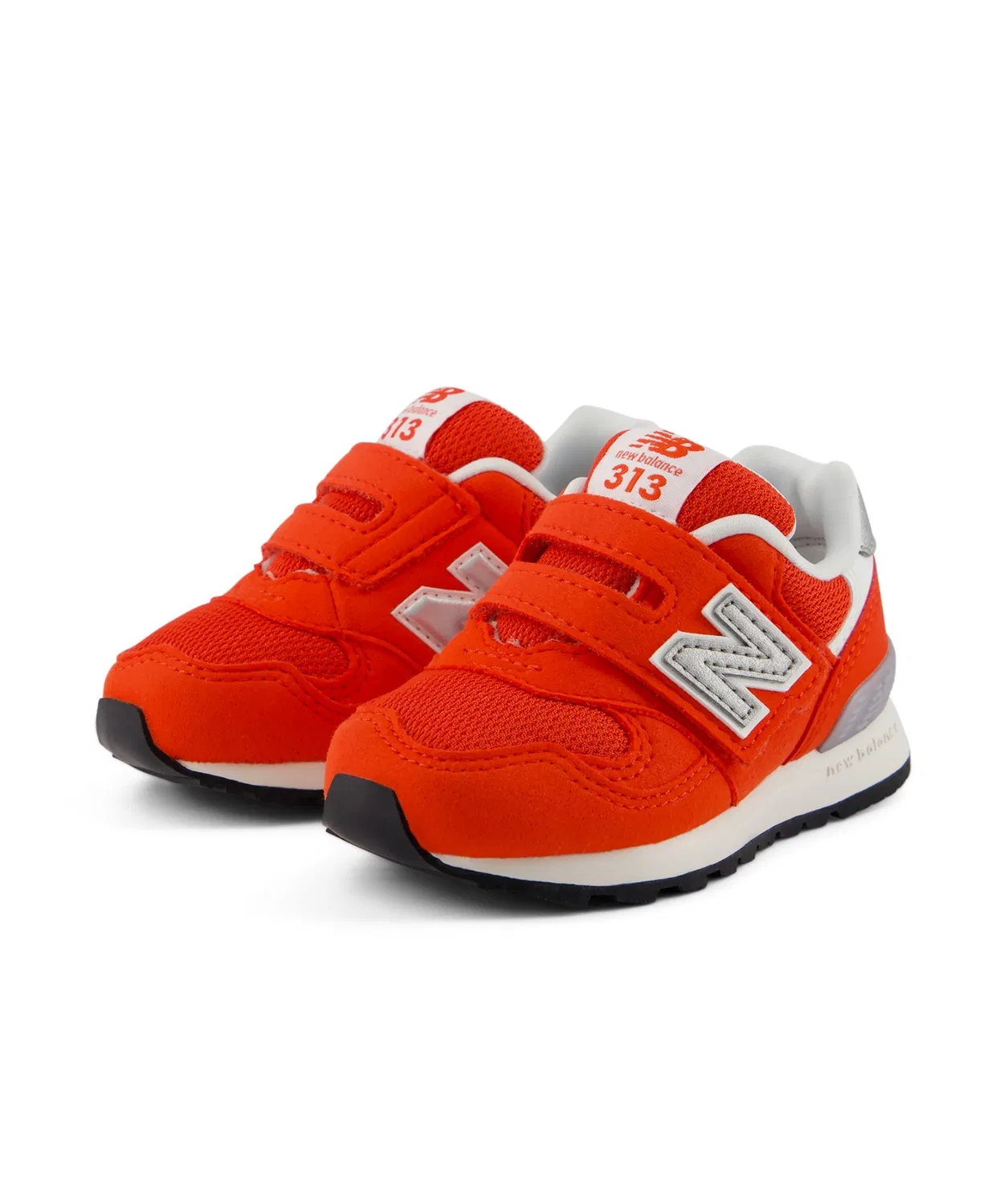 Детские кроссовки с липучками 313 v2 Hook and Loop New Balance, Красный — фото 3