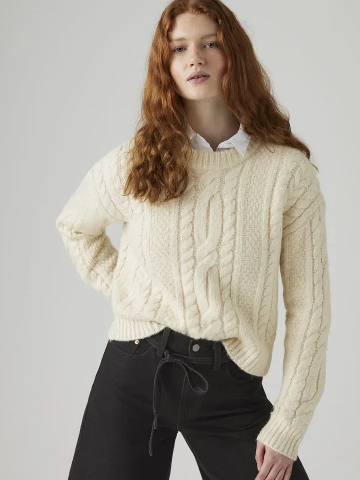 Женский пуловер Levi's, Creme