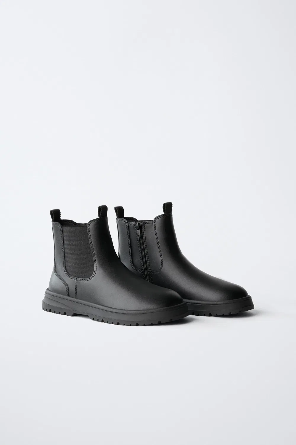 Ботинки Челси ZARA, Black — фото 2